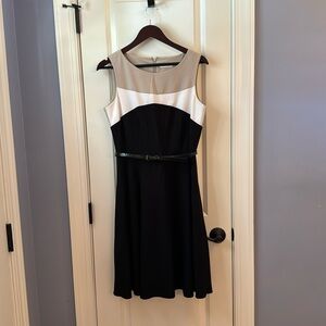Calvin Klein tank fit and flare dress